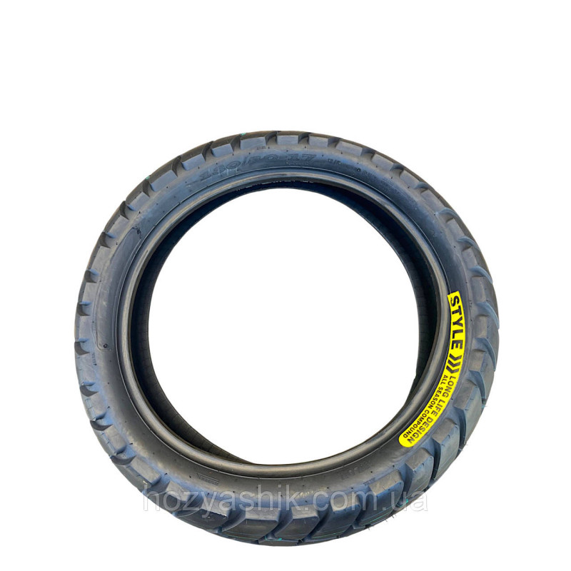 Мотошина с камерой 130/80-17 (аналог 4.60-17) 4PR GENERAL