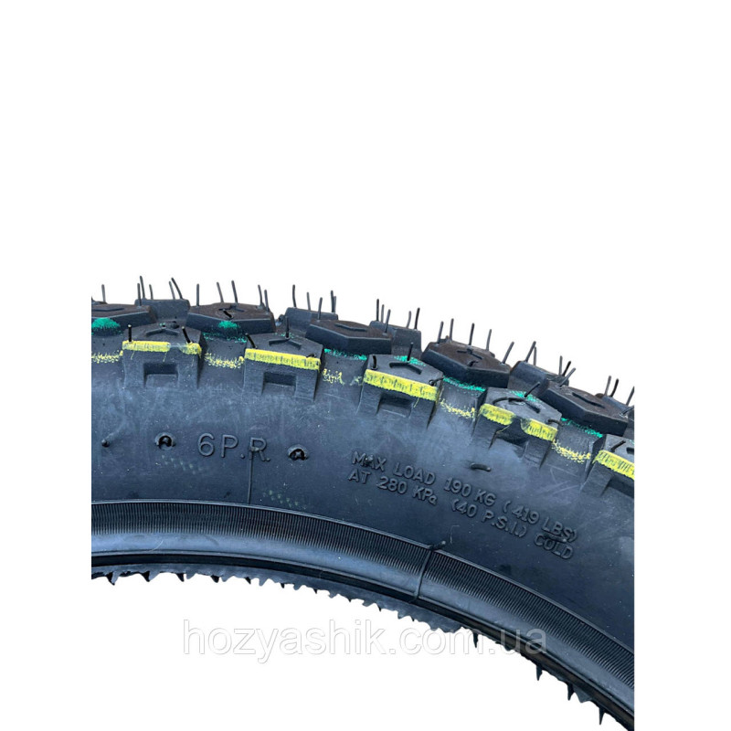 Мотошина с камерой 3.00-17 (аналог 90/90-17) 6PR ENDURO/CROSS