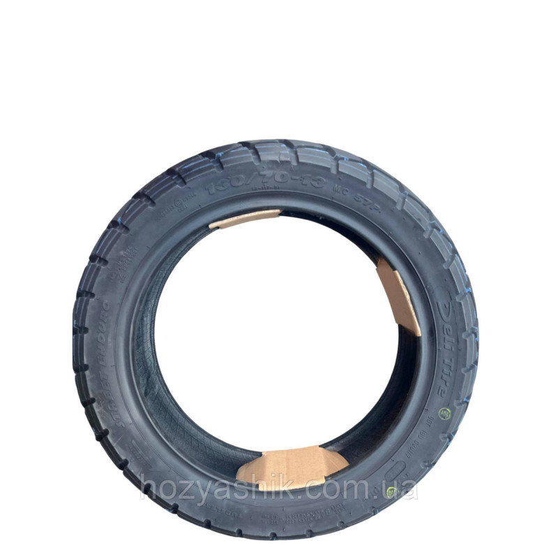 Безкамерна мотошина 130/70-13 4PR  DELI TIRE Street Enduro з вентилем TR414