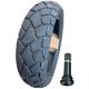 Безкамерна мотошина 130/70-13 4PR  DELI TIRE Street Enduro з вентилем TR414