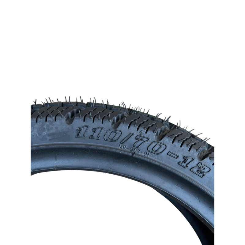 Безкамерна всесезонна мотошина 110/70-12 55J 8PR M+S + Ice з вентилем TR414