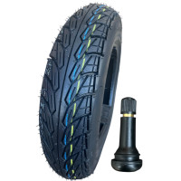 Бескамерная покрышка 3.50-10 (аналог 100/90-18) 6PR WANDA COMPASS Reinforced (усиленная) с ветeлем TR414