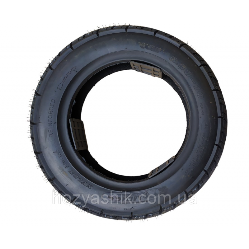 Покришка 3.50-10 безкамерна TL (6PR), "WANDA COMPASS" (LOAD RANGE "C")