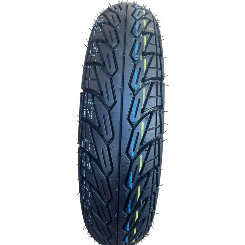 Бескамерная покрышка 3.50-10 (аналог 100/90-18) 6PR WANDA COMPASS Reinforced (усиленная) с ветeлем TR414