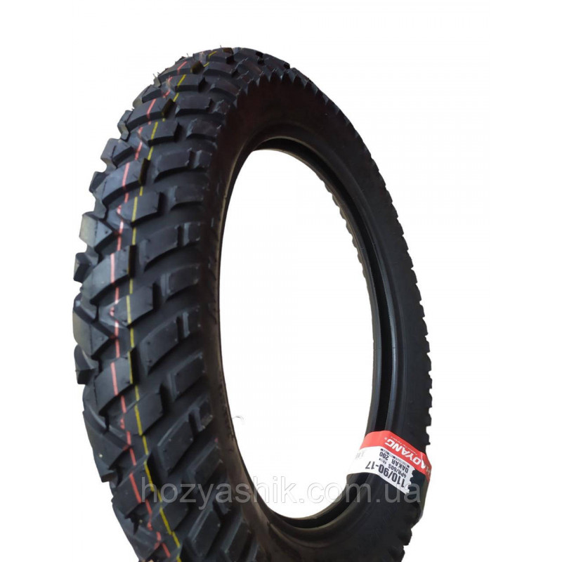 Покришка 110/90-17 (4.50-17) M/C 60S 4PR TT ChaoYang DAKAR 200 + камера