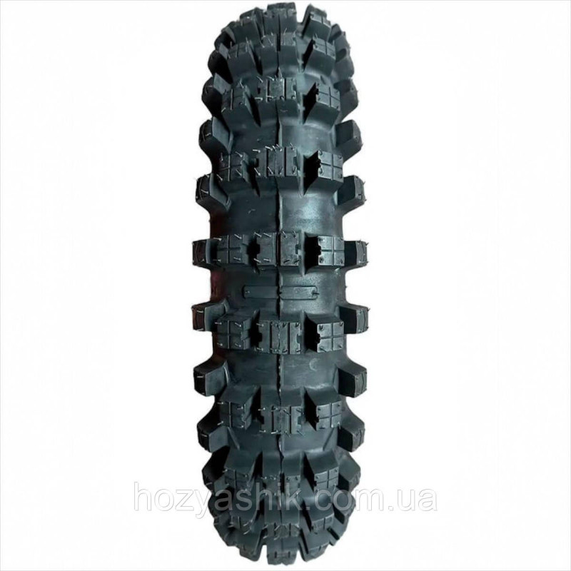 Кросова мотошина Deli Tire MAXI GRIP 100/100-18 (аналог 4.10-18) 4PR з камерою для ендуро та пітбайка