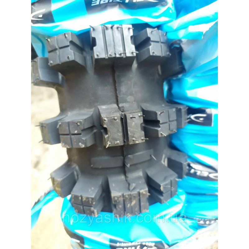 Кросова мотошина Deli Tire MAXI GRIP 100/100-18 (аналог 4.10-18) 4PR з камерою для ендуро та пітбайка