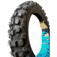 Кросова мотошина Deli Tire 80/100-12 (аналог 3.00-12) 4PR TERRA CROSS з камерою для пітбайка