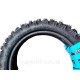 Кроссовая мотошина Deli Tire 80/100-12 (аналог 3.00-12) 4PR TERRA CROSS с камерой для потбайка
