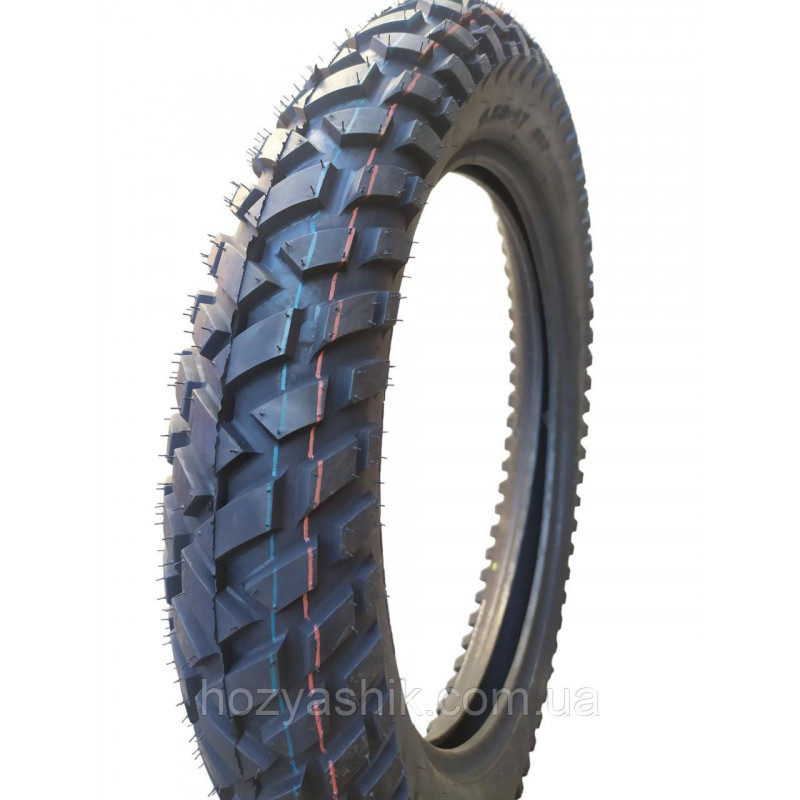 Покришка з камерою 4.60-17 (120/90-17) 62P 4PR TT ChaoYang DAKAR 200