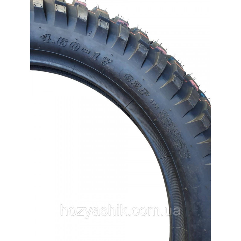 Покришка з камерою 4.60-17 (120/90-17) 62P 4PR TT ChaoYang DAKAR 200