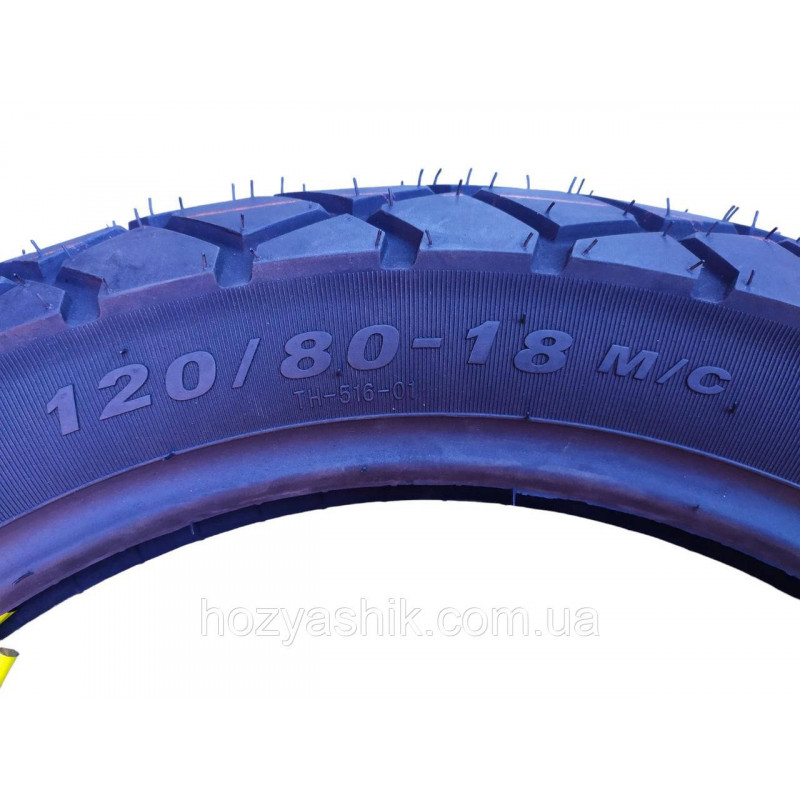 Мотошина 120/80-18 (4.10-18) M+S 6PR Enduro General Style — посилена на Geon, Viper, Shineray, Honda XR, ІЖ, Jawa R18