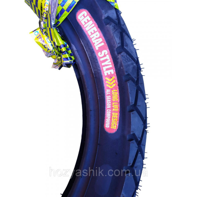Мотошина 120/80-18 (4.10-18) M+S 6PR Enduro General Style — посилена на Geon, Viper, Shineray, Honda XR, ІЖ, Jawa R18