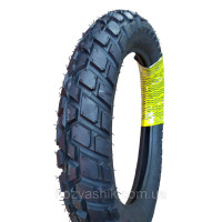 Усиленная мотошина 120/80-18 (аналог 4.60-18) 6PR Enduro с камерой в комплекте