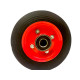 Колесо литe 200 мм під вісь 20 мм навантаження до 50 кг