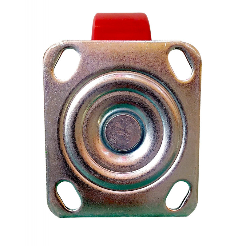 Поворотне колесо 100 мм великого навантаження до 240 кг, чавун/поліуретан