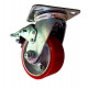 Поворотне колесо 100 мм великого навантаження до 240 кг з тормозом