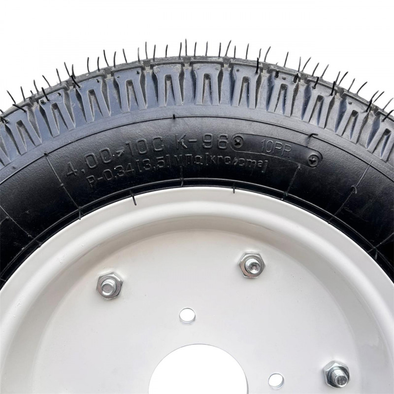 Колесо 4.00-10 К-96 для мотоблока, культиватора, мінітрактора. Посилене