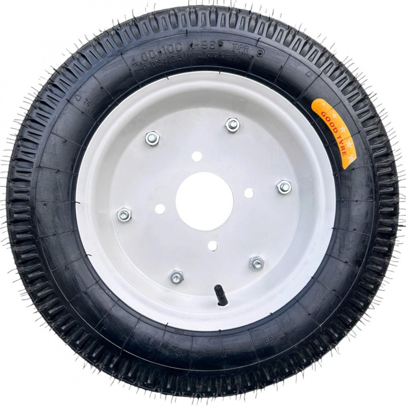 Колесо 4.00-10 К-96 для мотоблока, культиватора, мінітрактора. Посилене