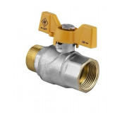 Краны для газа (PN40) YELLOW