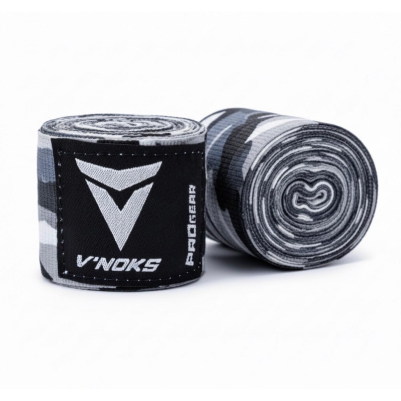 Боксерський набір V'NOKS Ultima Grey (Боксерські рукавички 12ун, бинти 4.5м, капа)